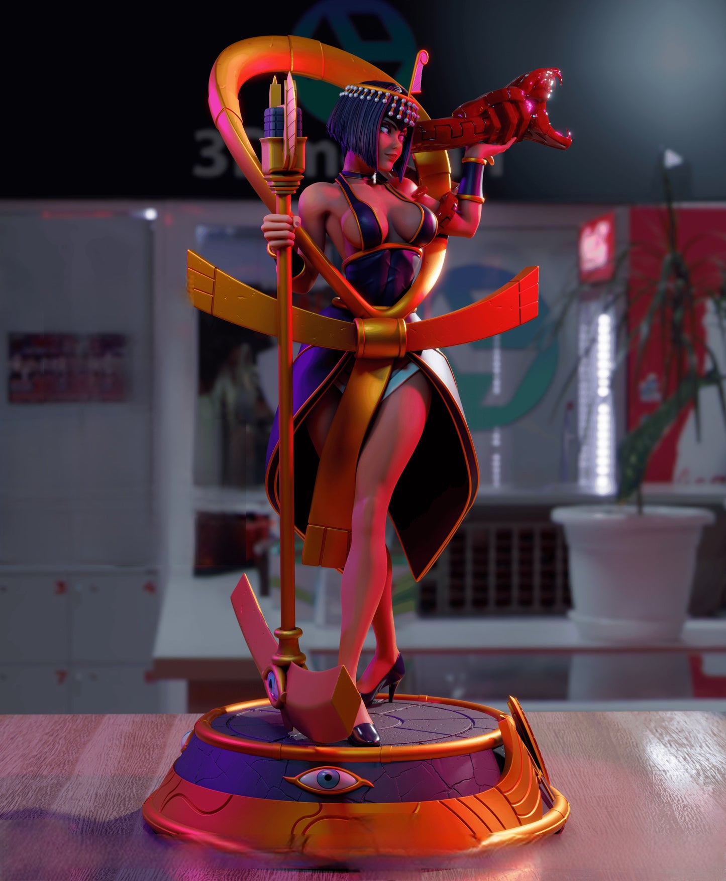 3335 Eliza NSFW - Skullgirls - STL 3D Print Files 2