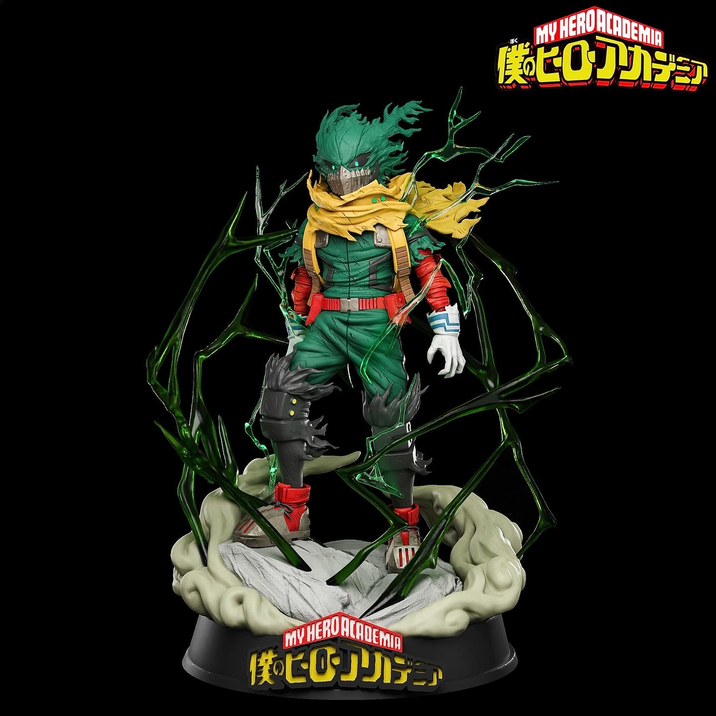 2059 Dark Deku - My Hero Academia - STL 3D Print Files