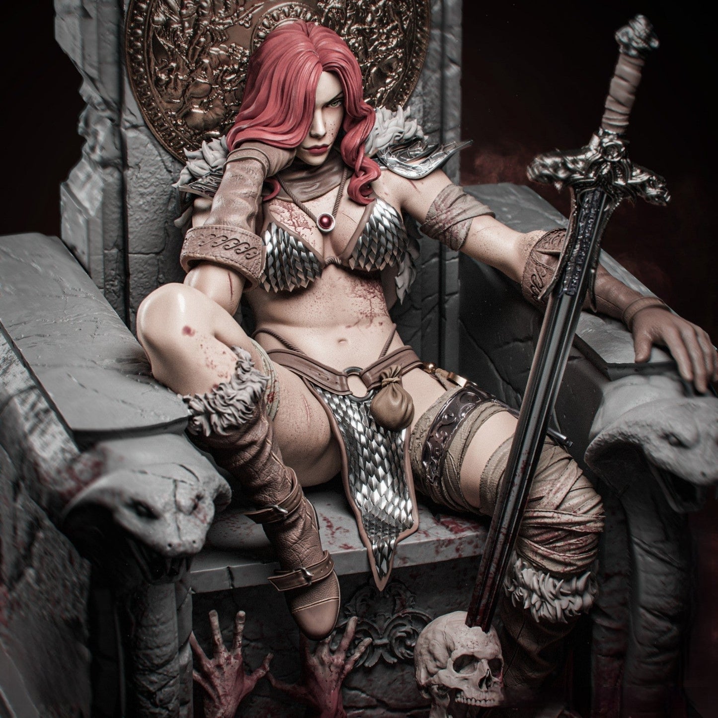 1635 Red Sonja - Marvel Comics - STL 3D Print Files