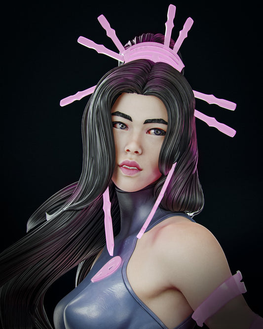 2262 Psylocke - Hellfire Gala - STL 3D Print Files