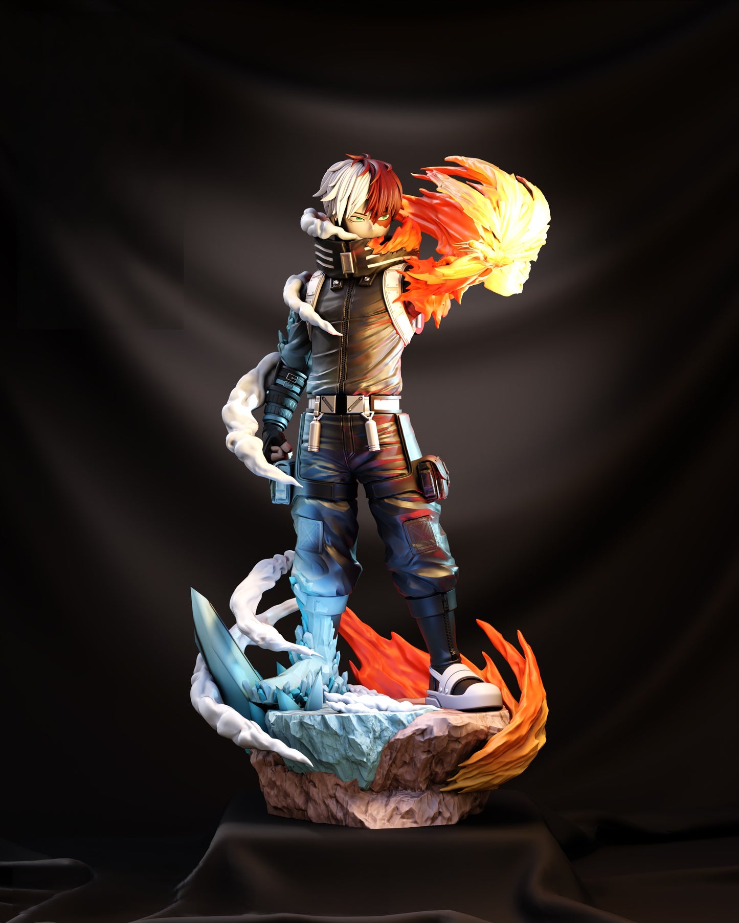 1930 Shoto Todoroki - My Hero Academia - STL 3D Print Files