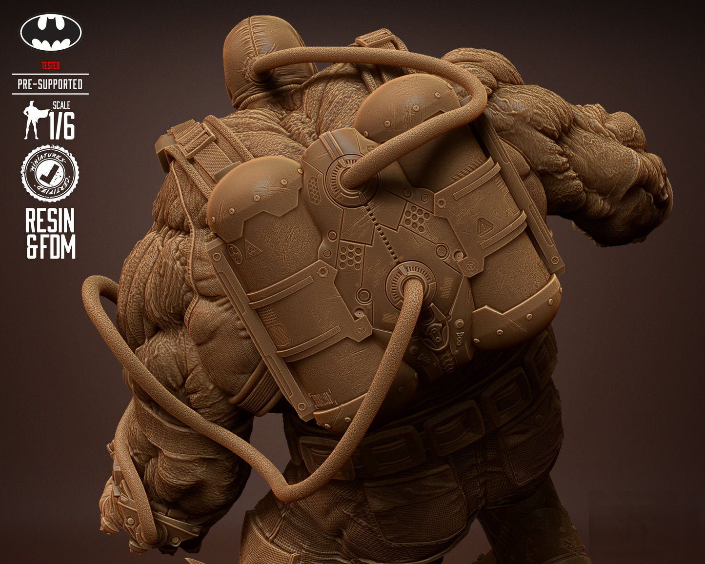 Mcfarlane Bane - Dc Multiverse - STL 3D Print Files