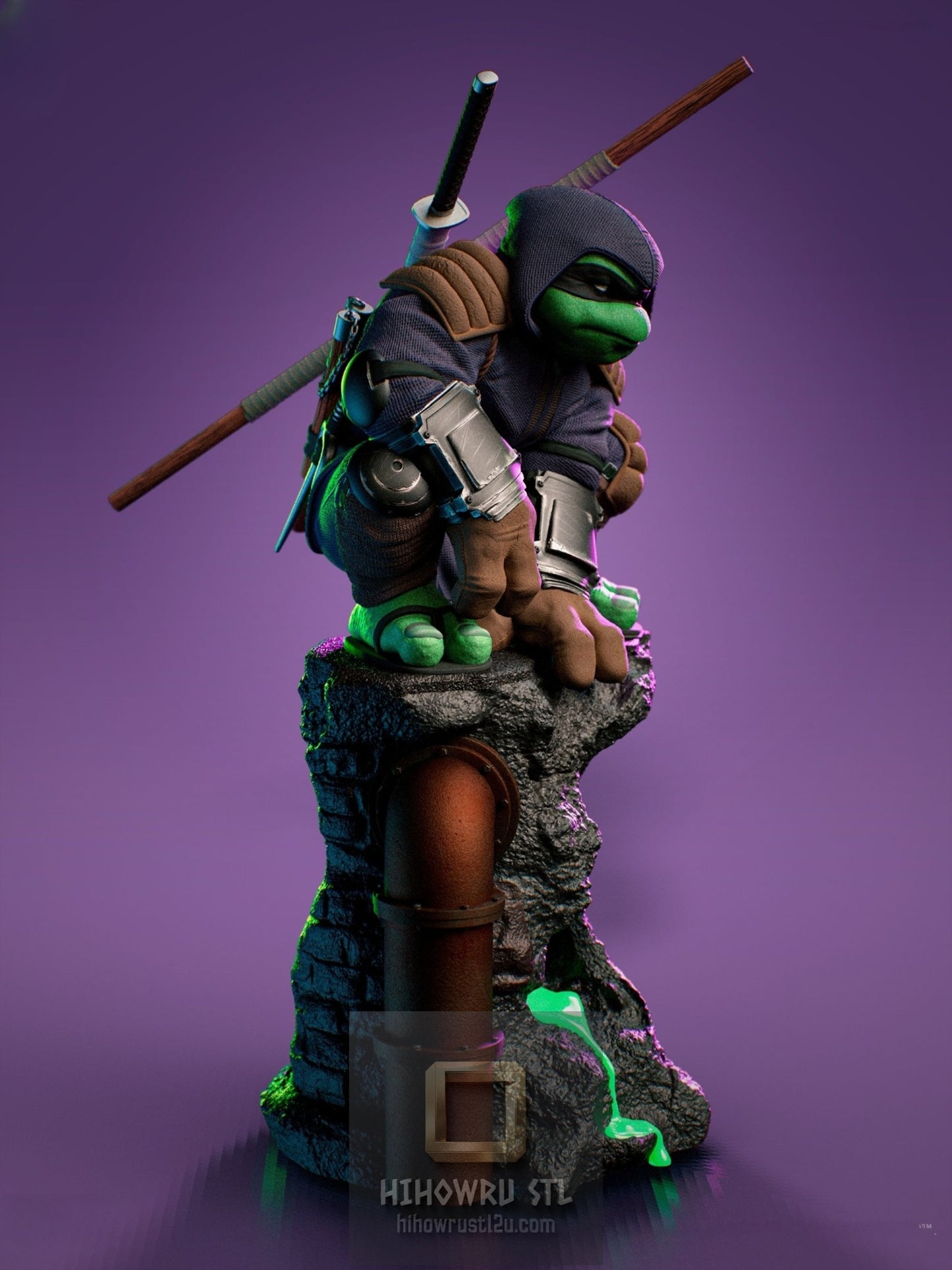 4942 The Last Ronin - Teenage Mutant Ninja Turtles - STL 3D Print Files