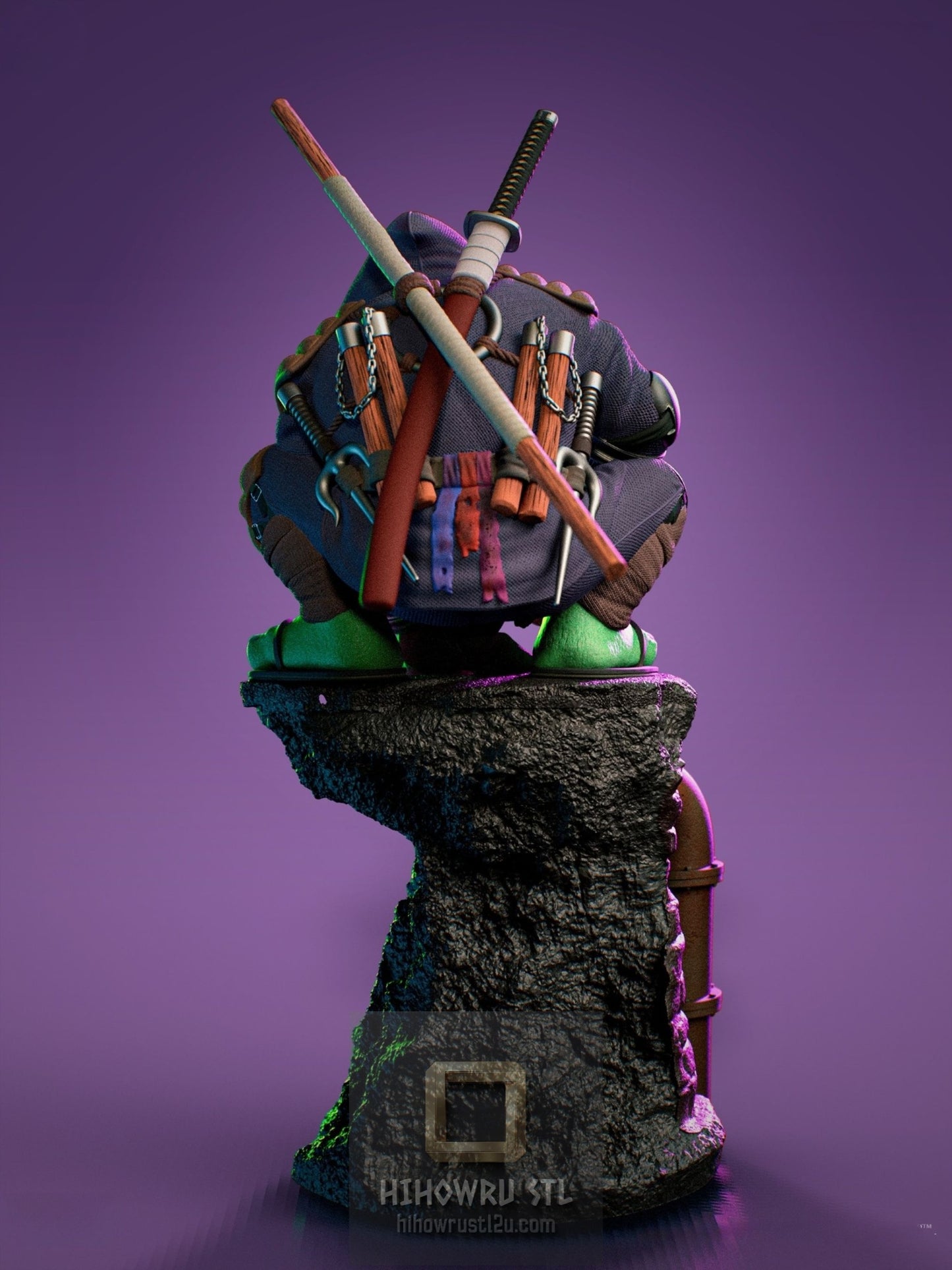 4942 The Last Ronin - Teenage Mutant Ninja Turtles - STL 3D Print Files