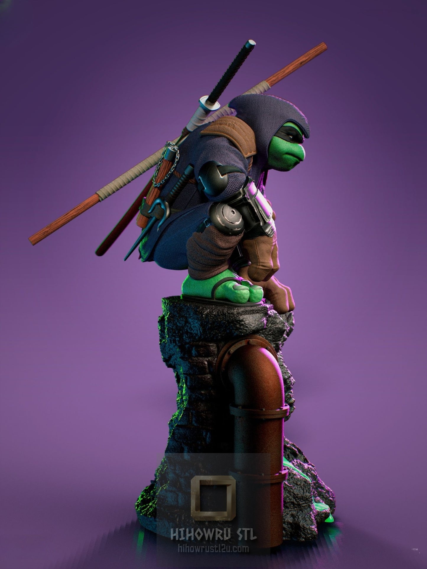 4942 The Last Ronin - Teenage Mutant Ninja Turtles - STL 3D Print Files