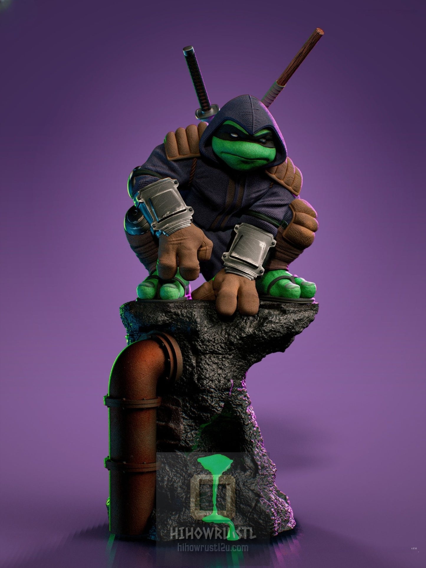 4942 The Last Ronin - Teenage Mutant Ninja Turtles - STL 3D Print Files