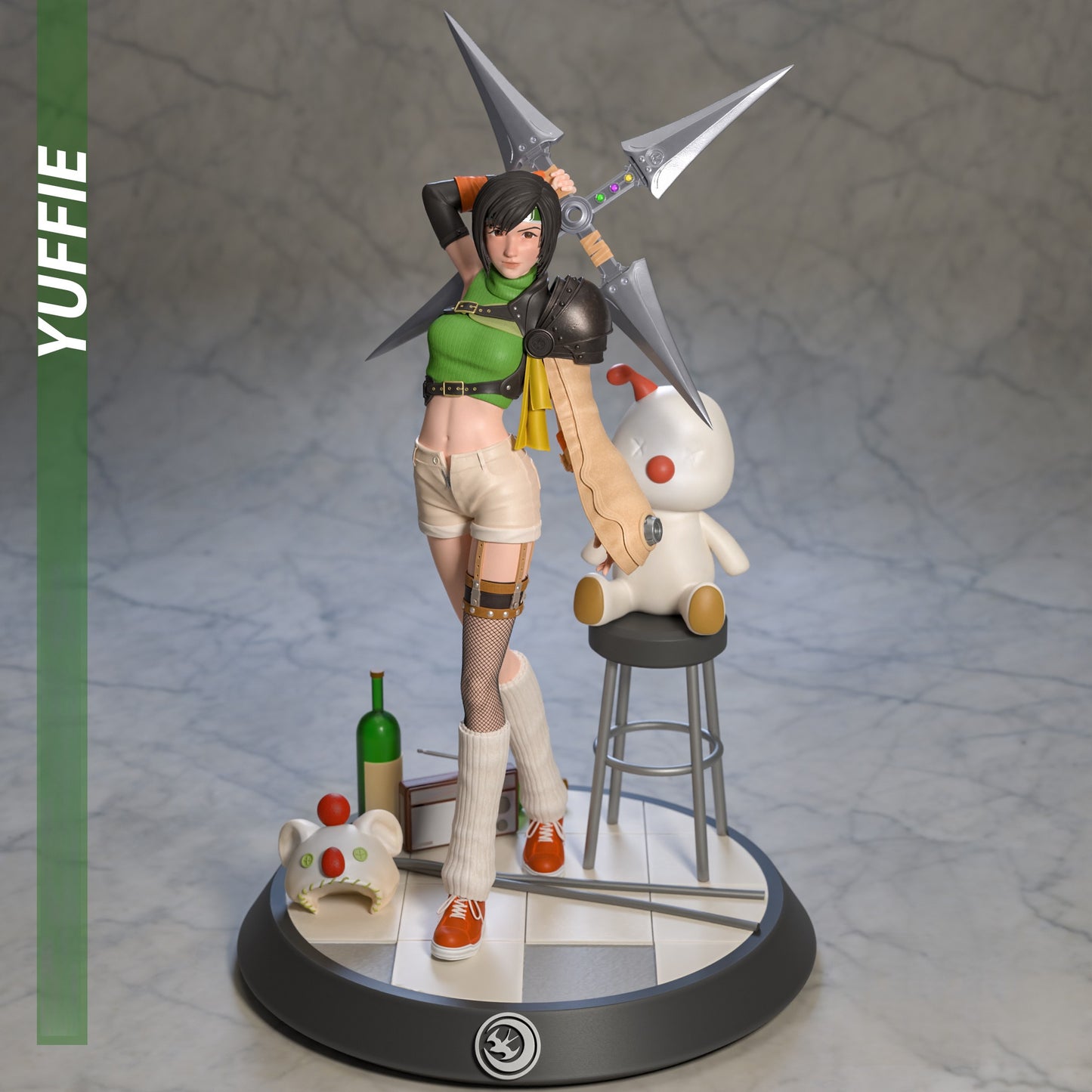 1775 Yuffie Kisaragi NSFW - Final Fantasy - STL 3D Print Files