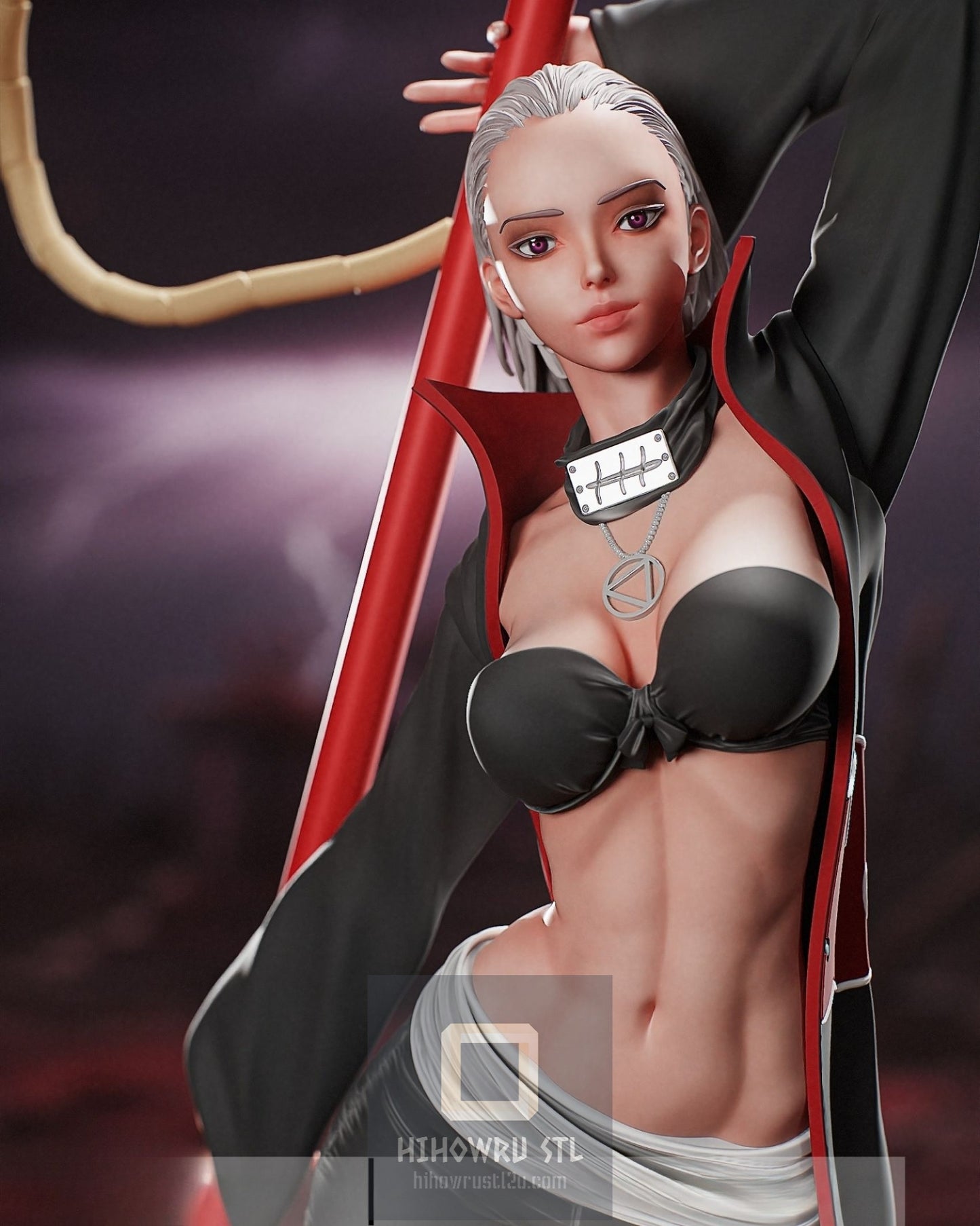 4887 Female Hidan NSFW - Naruto - STL 3D Print Files