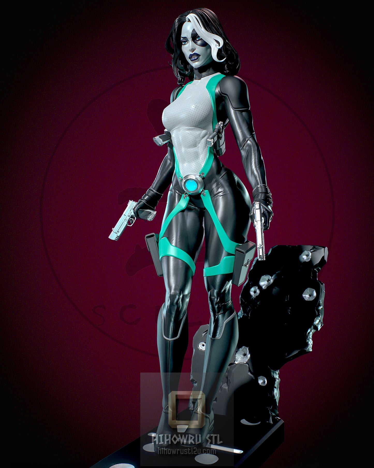 5421 Domino NSFW - Marvel Comics - STL 3D Print Files