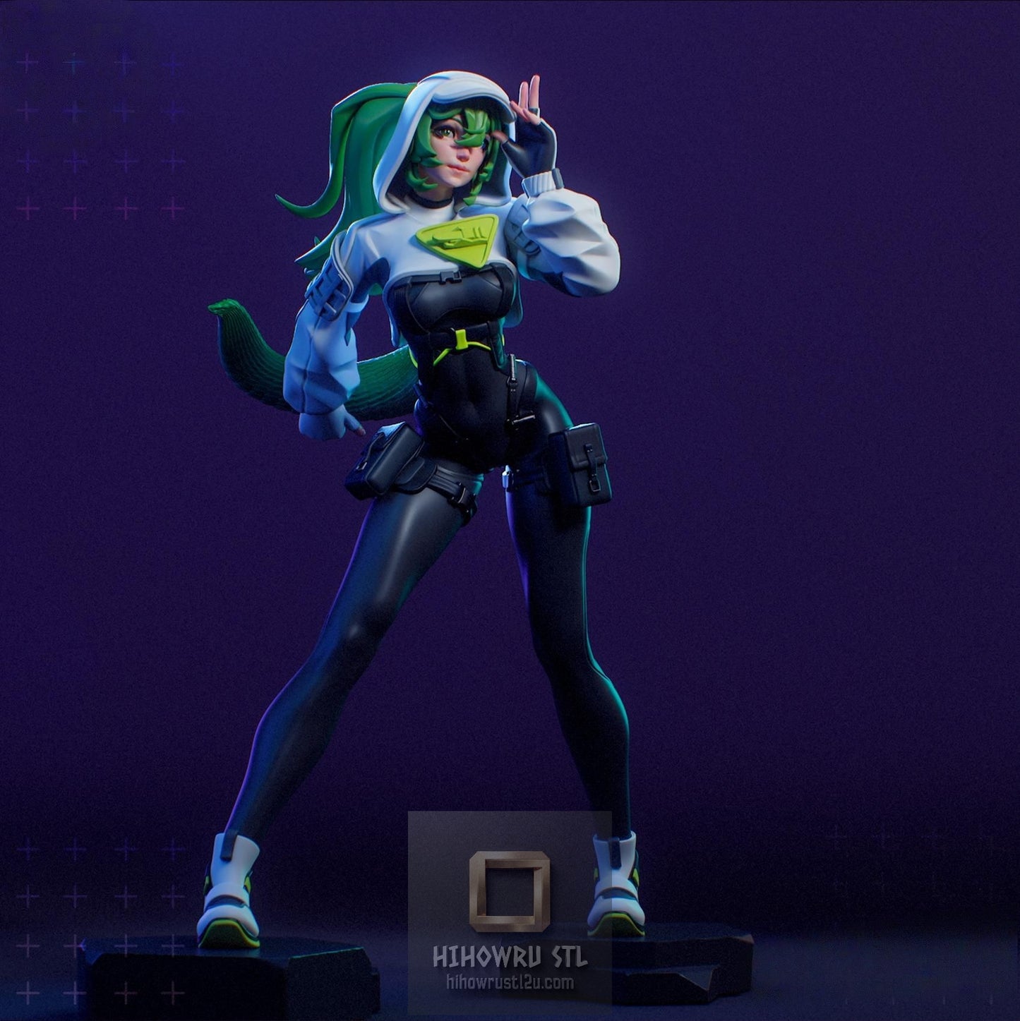 5498 Fluorite NSFW - Arknights: Endfield  - STL 3D Print Files