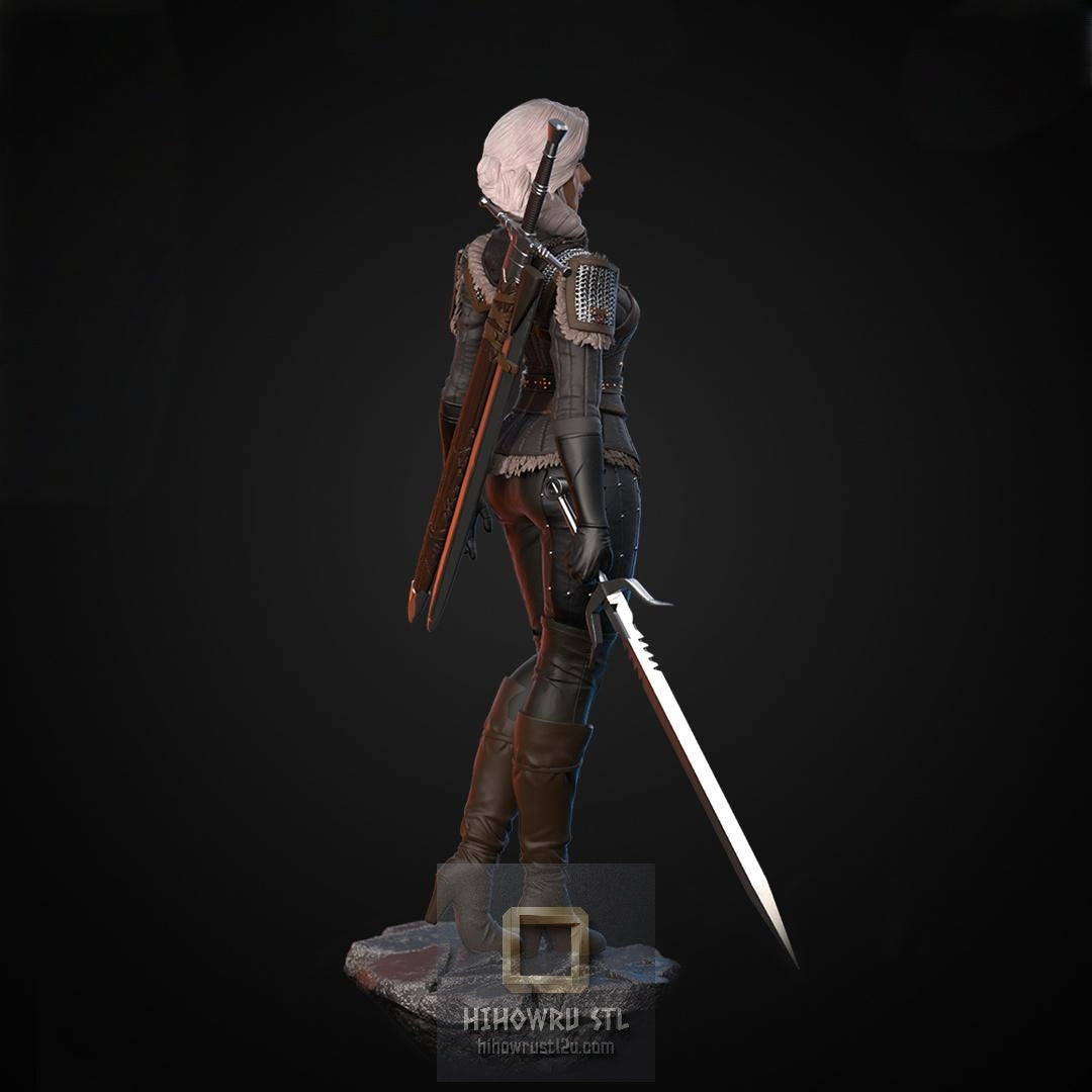 5603 Ciri - The Witcher 4 - STL 3D Print Files