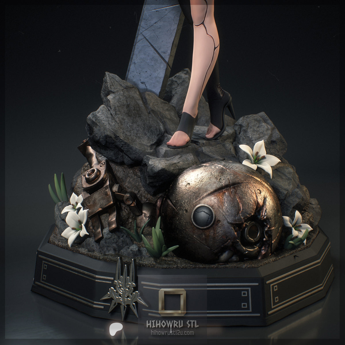 5600 A2 - NieR: Automata - STL 3D Print Files