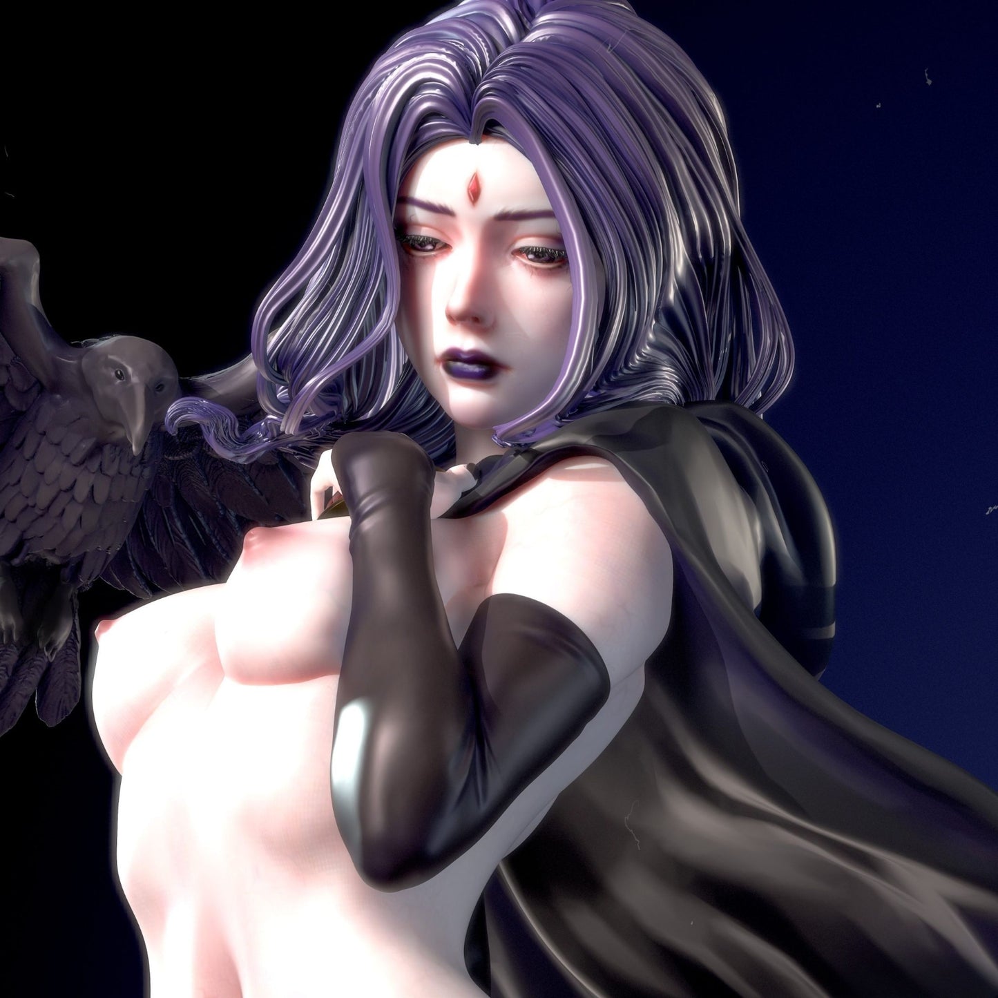 4292 Raven NSFW - DC Comics - STL 3D Print Files
