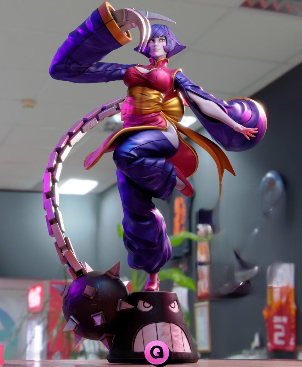 Hsien-Ko NSFW - Darkstalkers - STL 3D Print Files