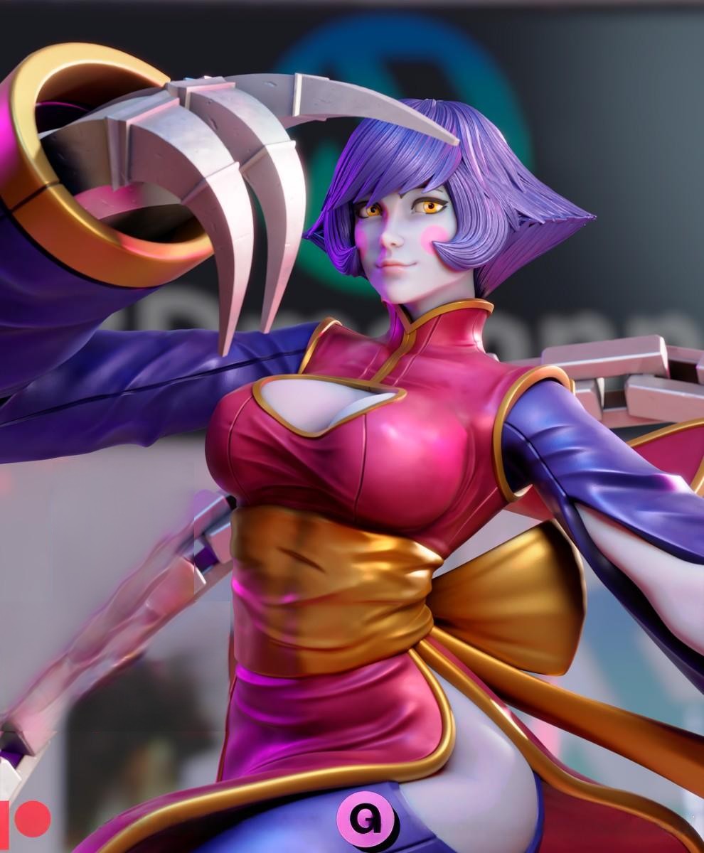 Hsien-Ko NSFW - Darkstalkers - STL 3D Print Files