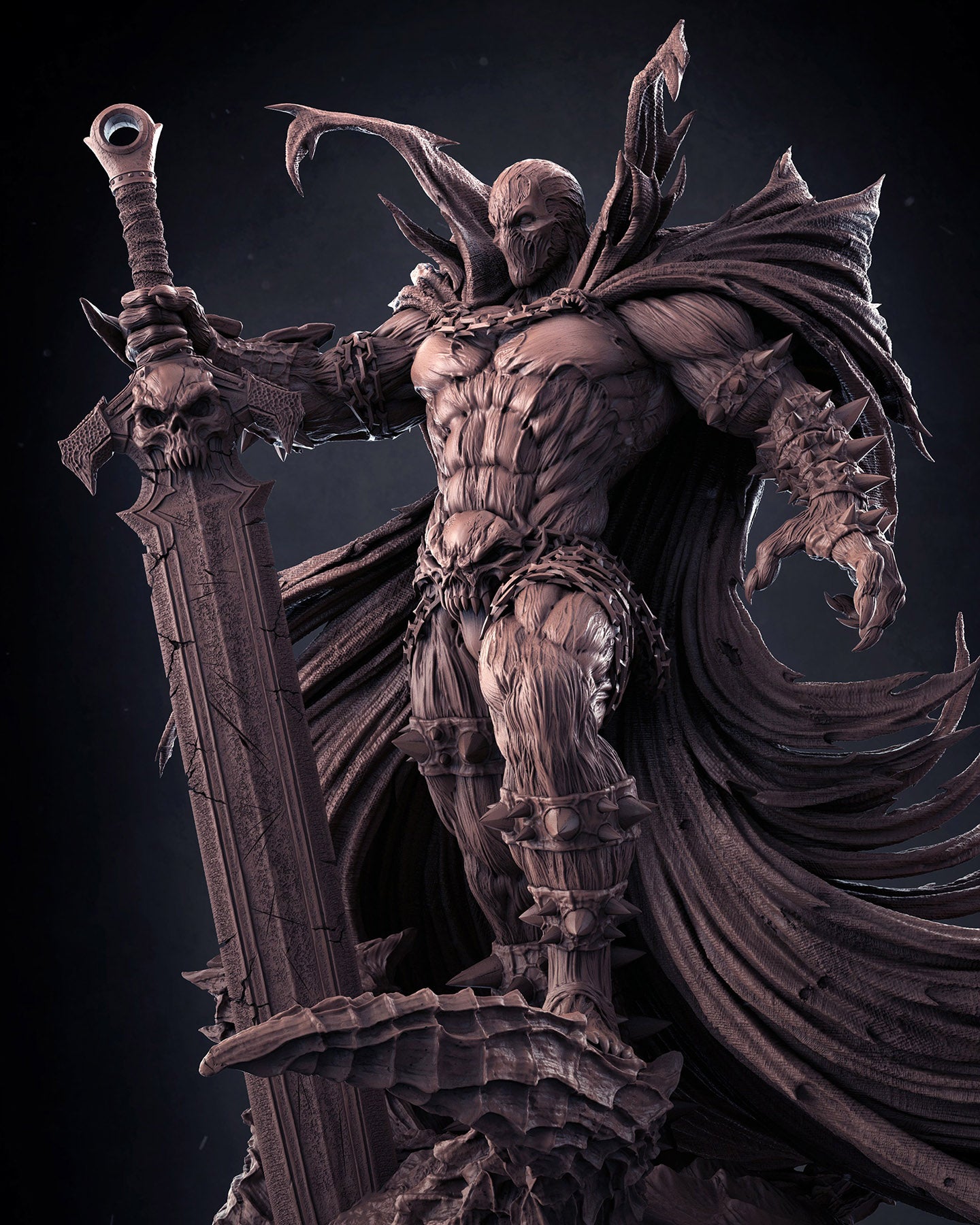 1359 Spawn - Al Simmons  - STL 3D Print Files