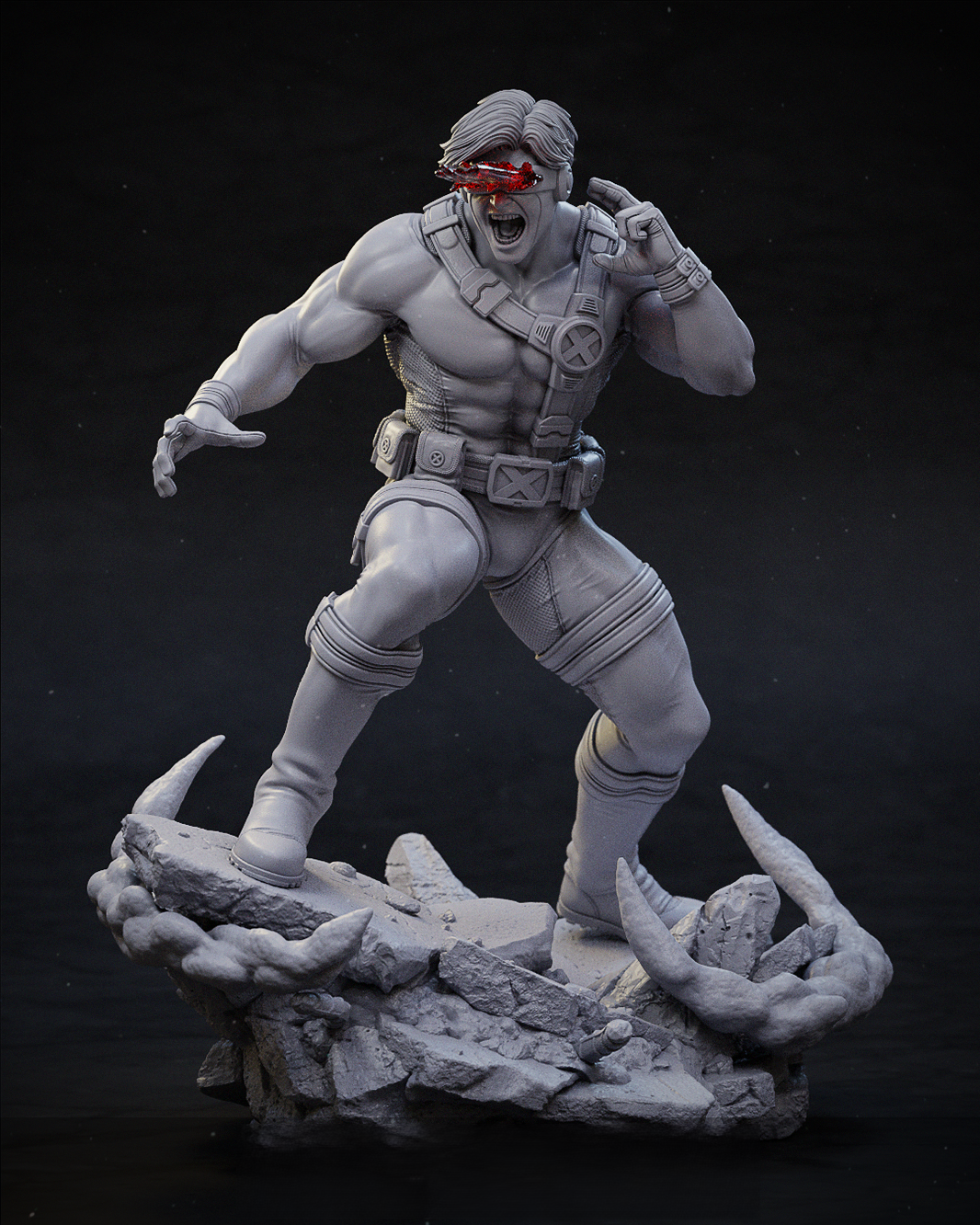 1682 Cyclops - X-Men - STL 3D Print Files