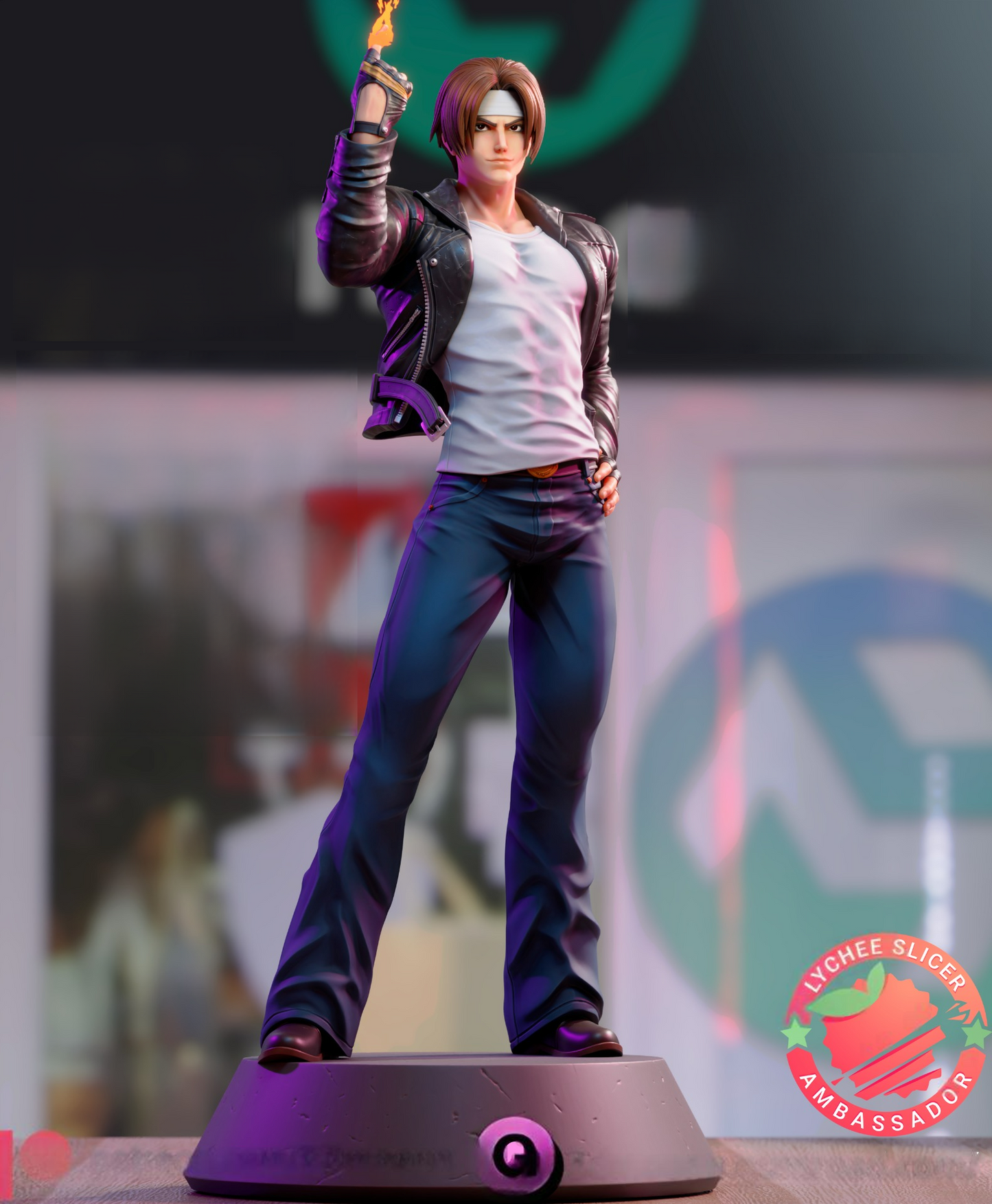 1863 Kyo Kusanagi - The King of Fighters - STL 3D Print Files