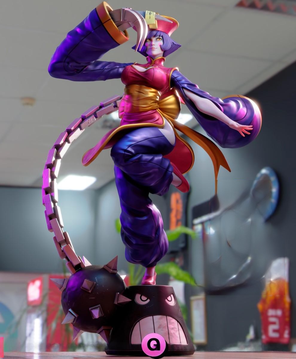 Hsien-Ko NSFW - Darkstalkers - STL 3D Print Files