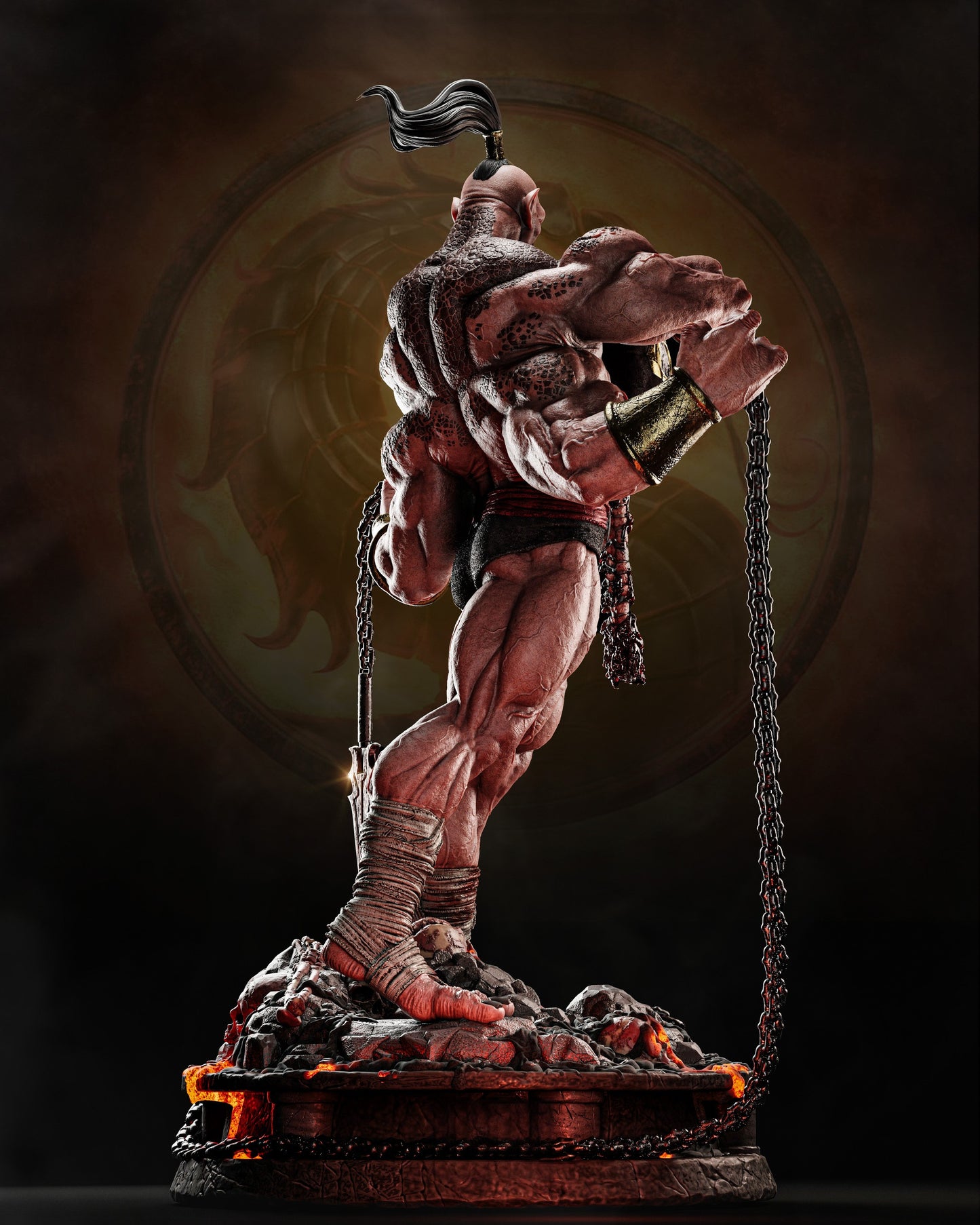 1931 Goro - Mortal Kombat - STL 3D Print Files