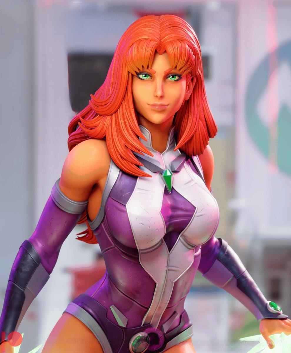 1776 Starfire NSFW - DC Comics - STL 3D Print Files