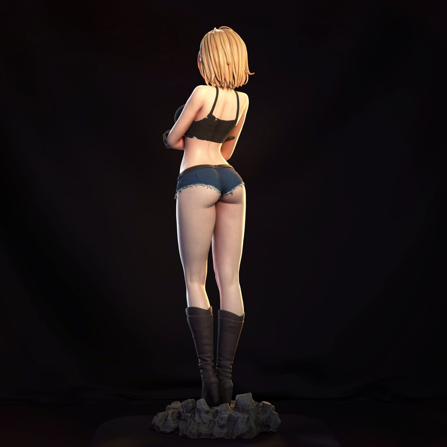 3814 Android 18 - Dragon Ball - STL 3D Print Files