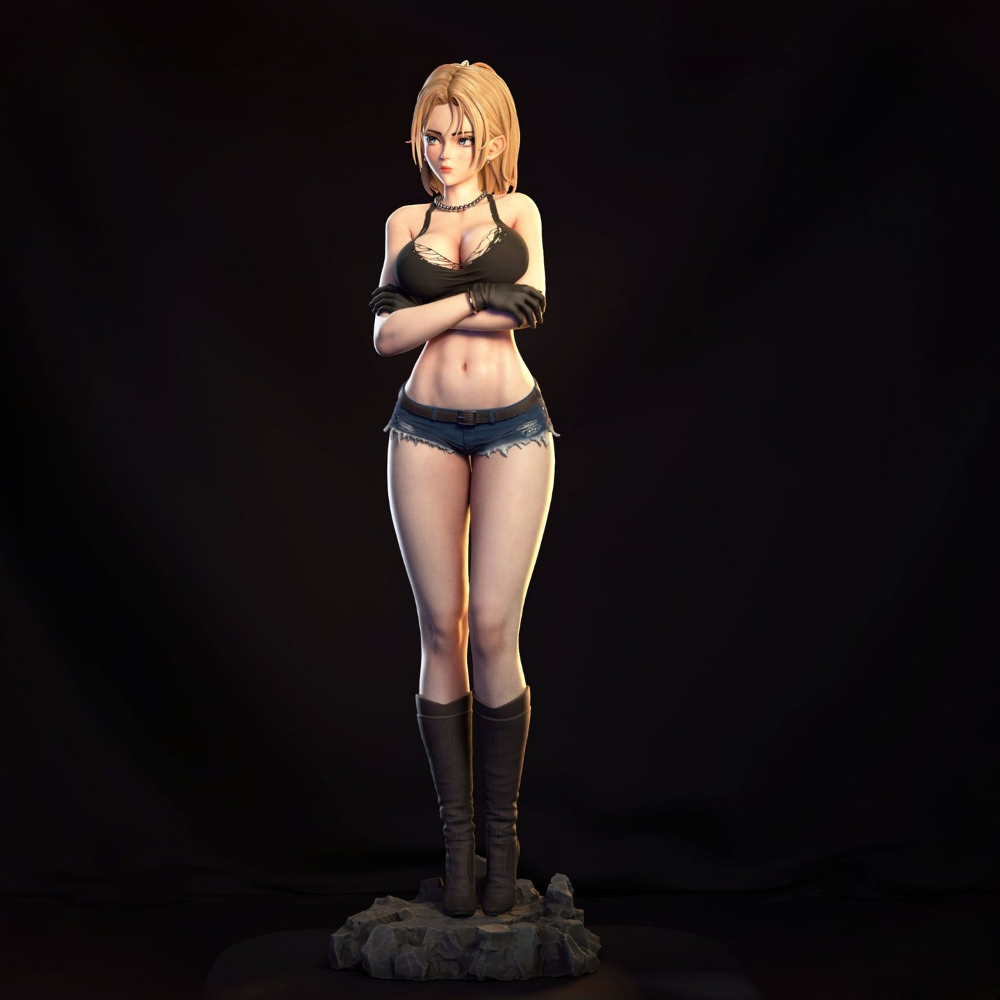 3814 Android 18 - Dragon Ball - STL 3D Print Files