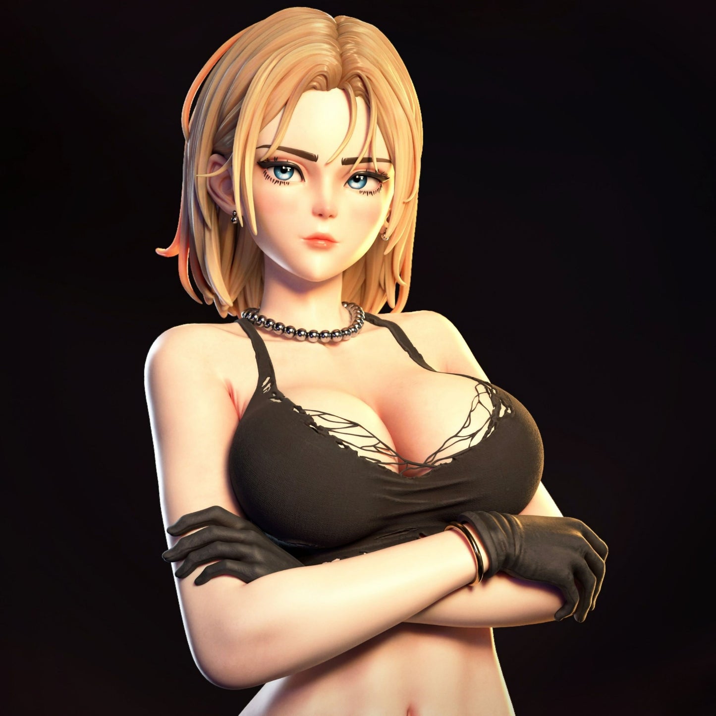 3814 Android 18 - Dragon Ball - STL 3D Print Files