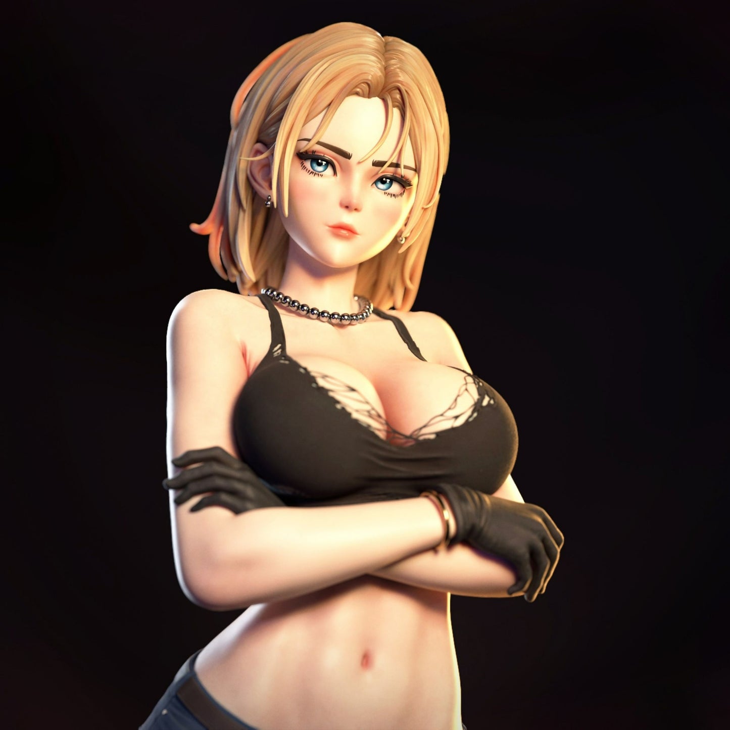 3814 Android 18 - Dragon Ball - STL 3D Print Files