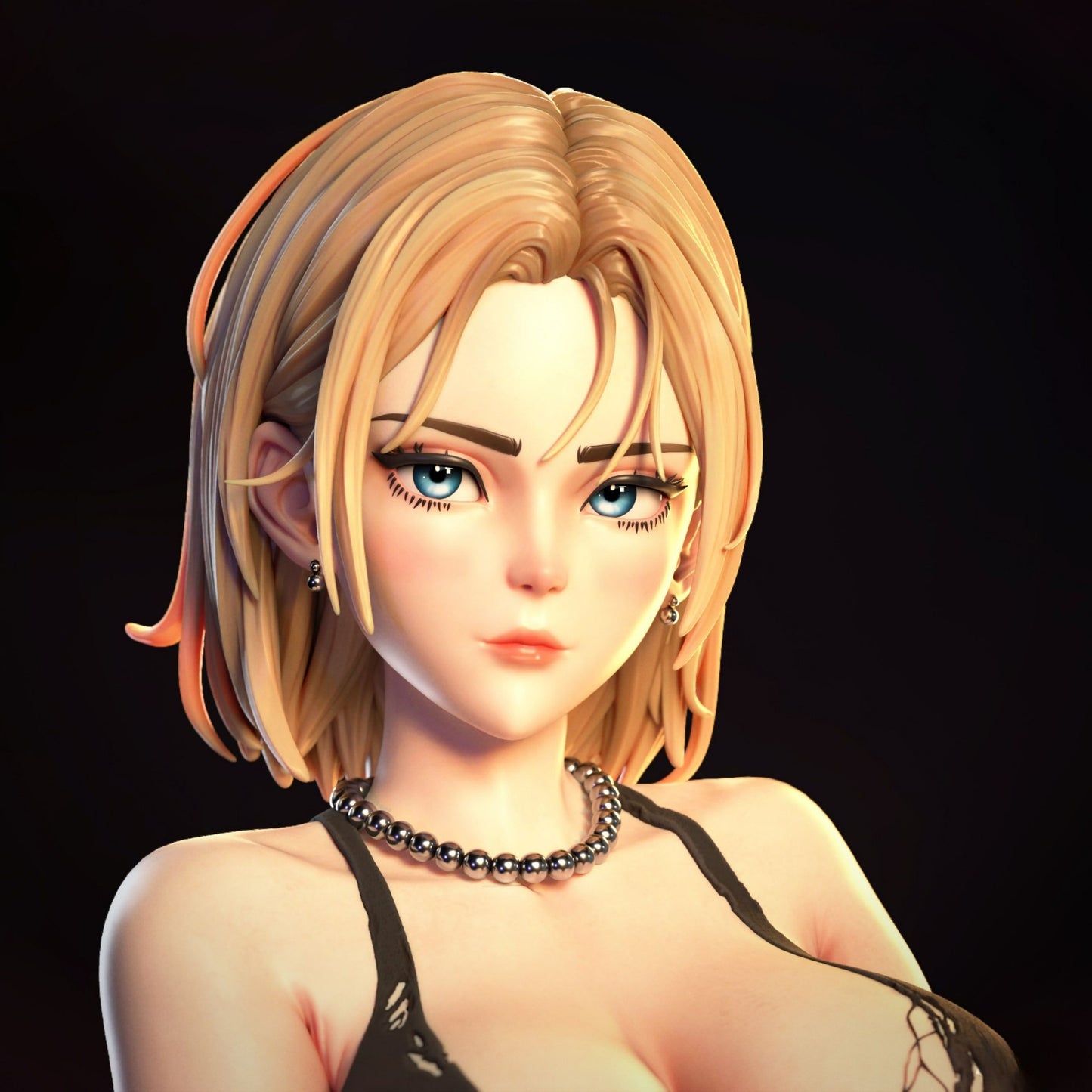3814 Android 18 - Dragon Ball - STL 3D Print Files