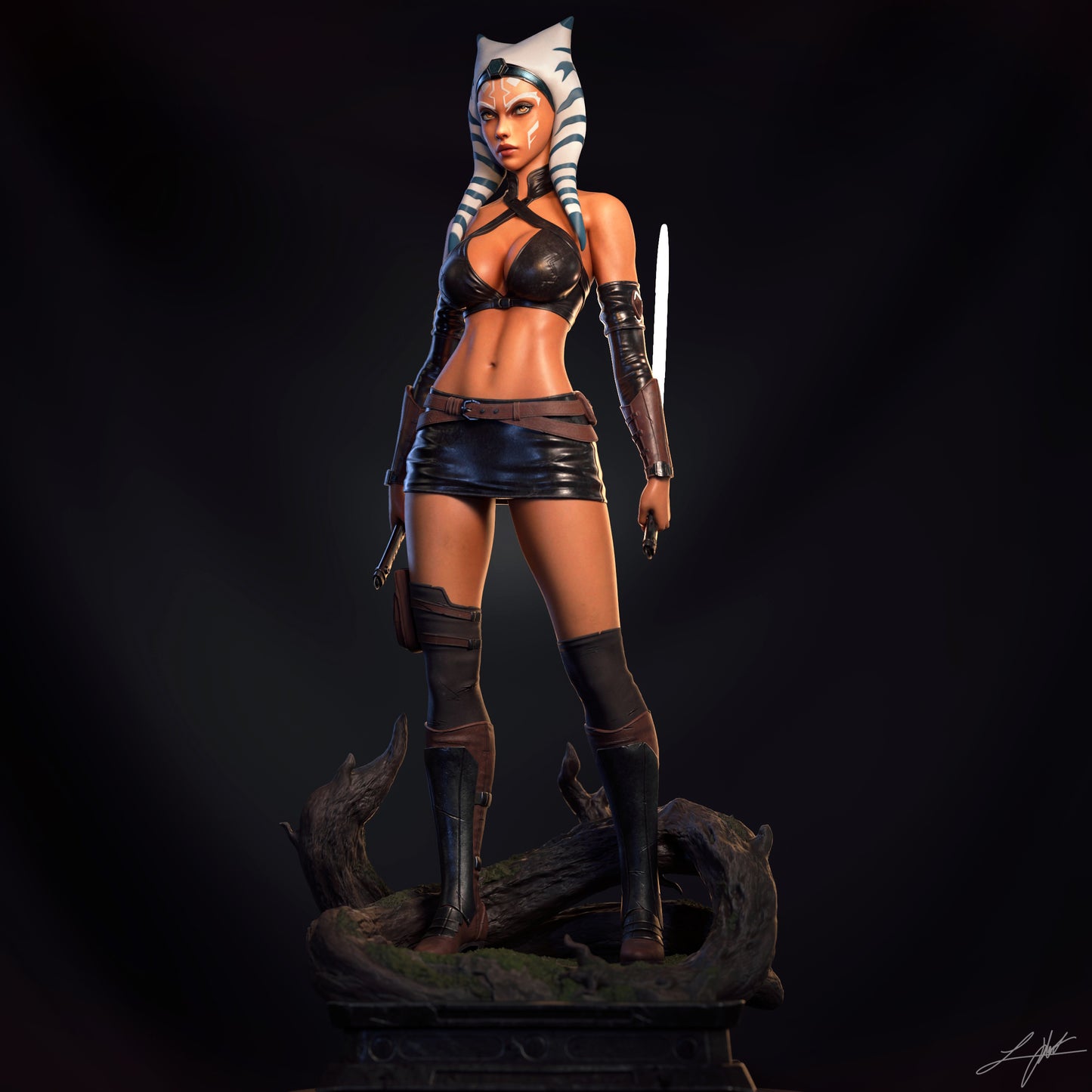 4254 Ahsoka Tano - Star Wars - STL 3D Print Files