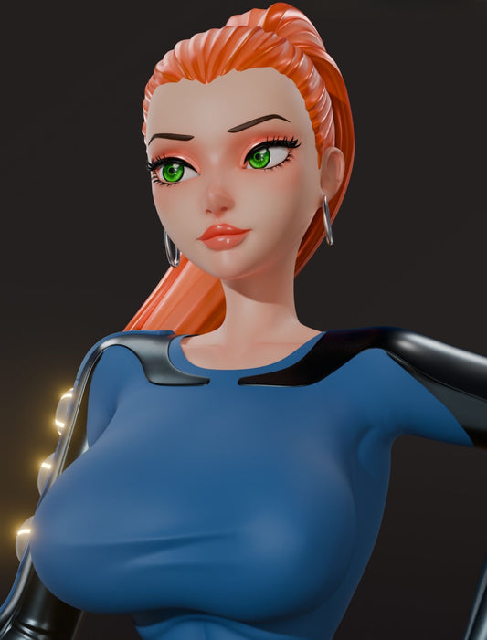 3892 Gwendolyn Tennyson NSFW - Ben 10 - STL 3D Print Files