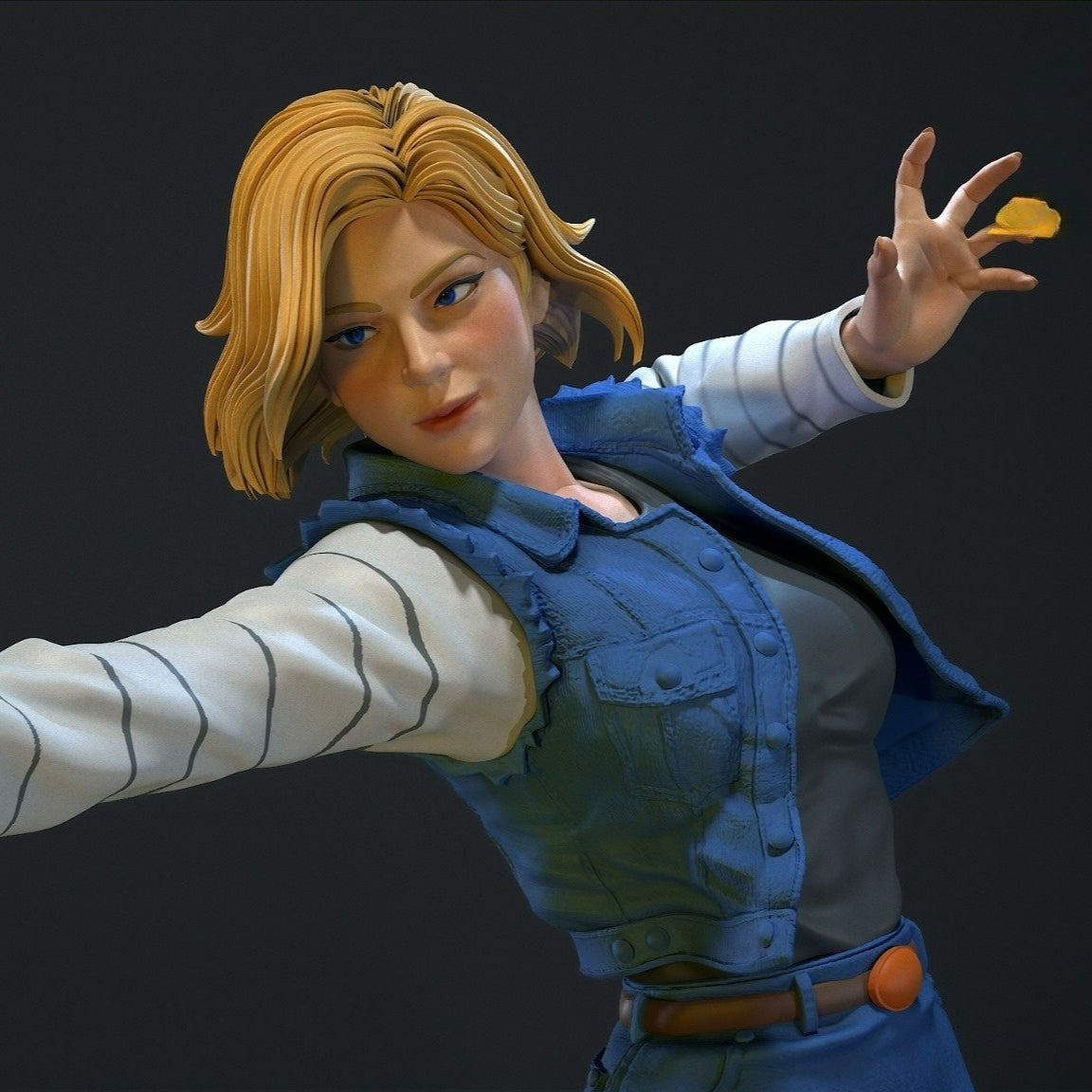 3305 Android 18 - Dragon Ball - STL 3D Print Files