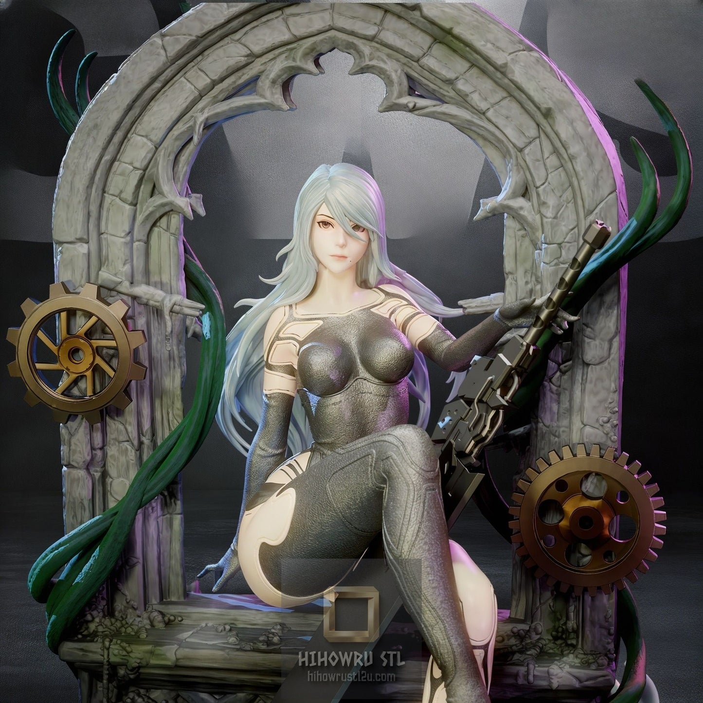 5277 A2 NSFW - NieR: Automata - STL 3D Print Files