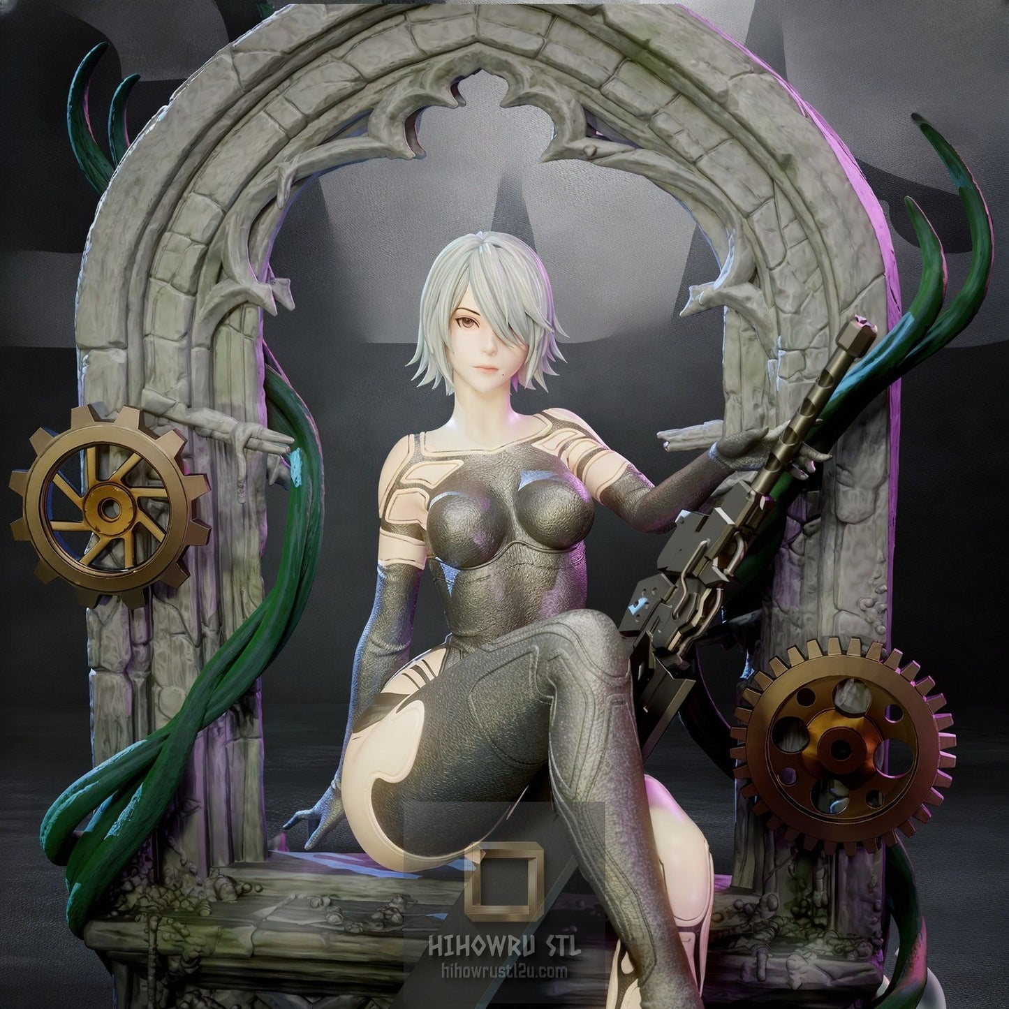 5277 A2 NSFW - NieR: Automata - STL 3D Print Files