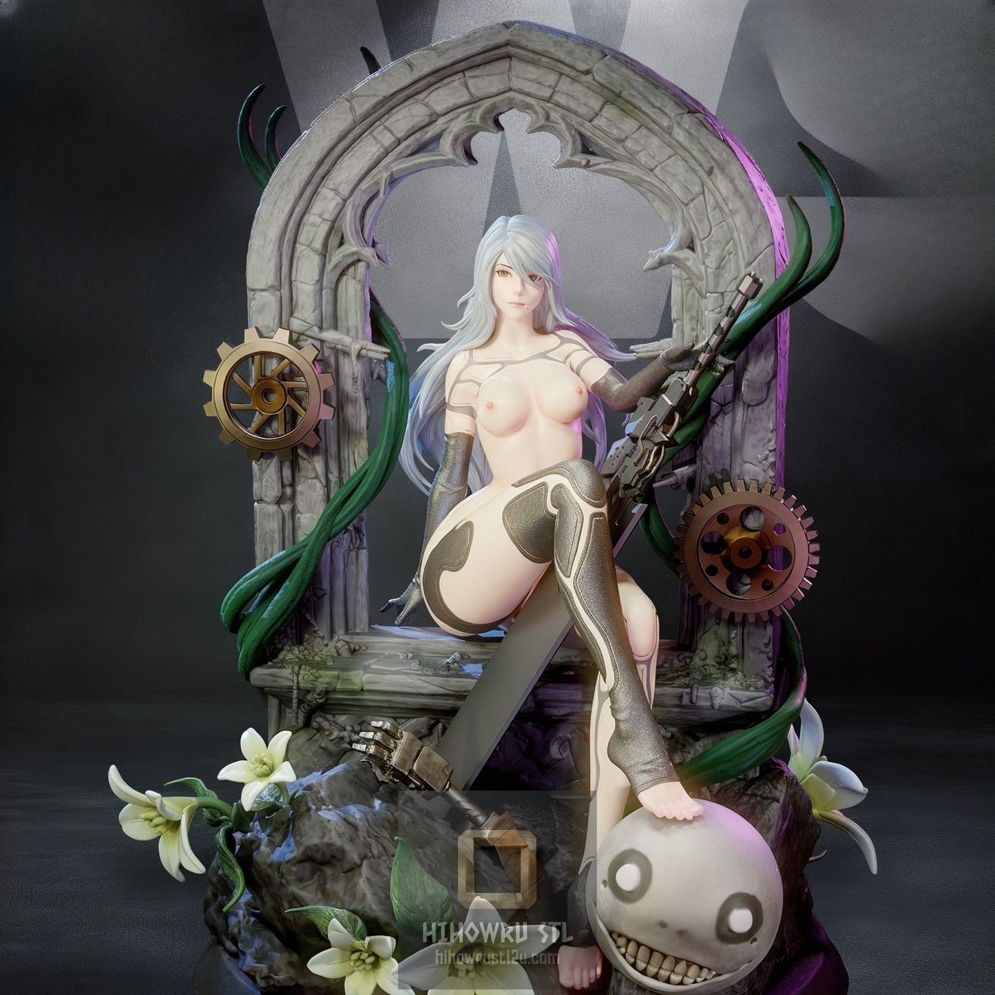5277 A2 NSFW - NieR: Automata - STL 3D Print Files