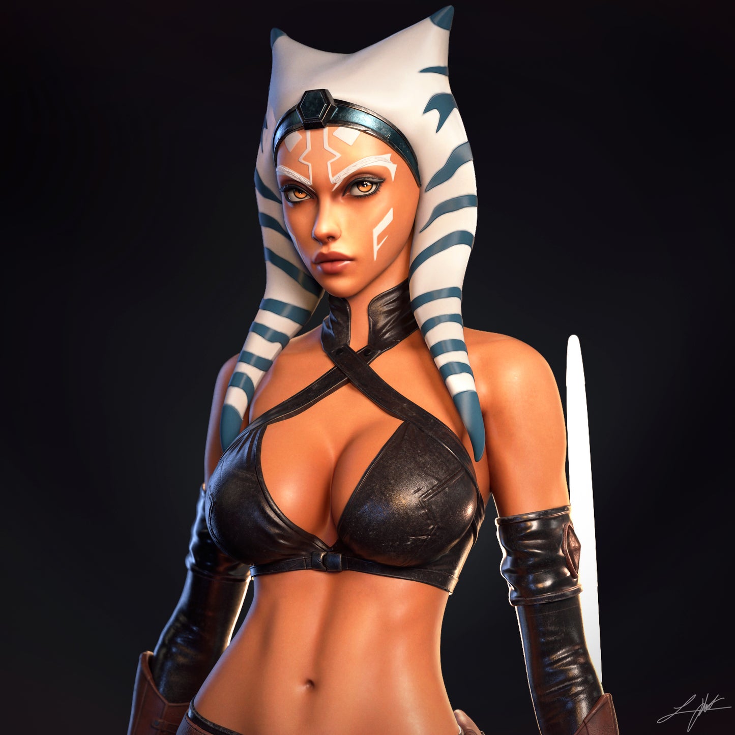 4254 Ahsoka Tano - Star Wars - STL 3D Print Files