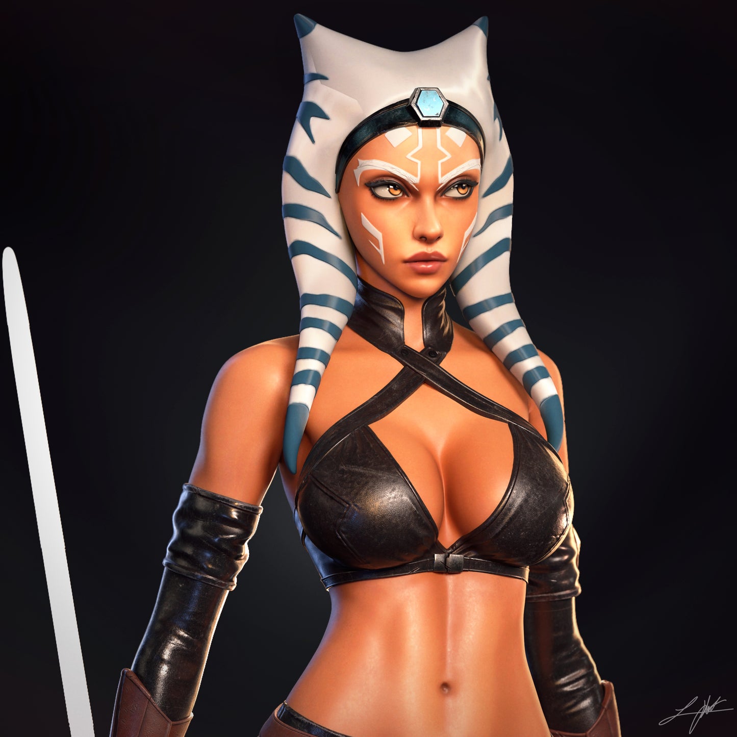 4254 Ahsoka Tano - Star Wars - STL 3D Print Files