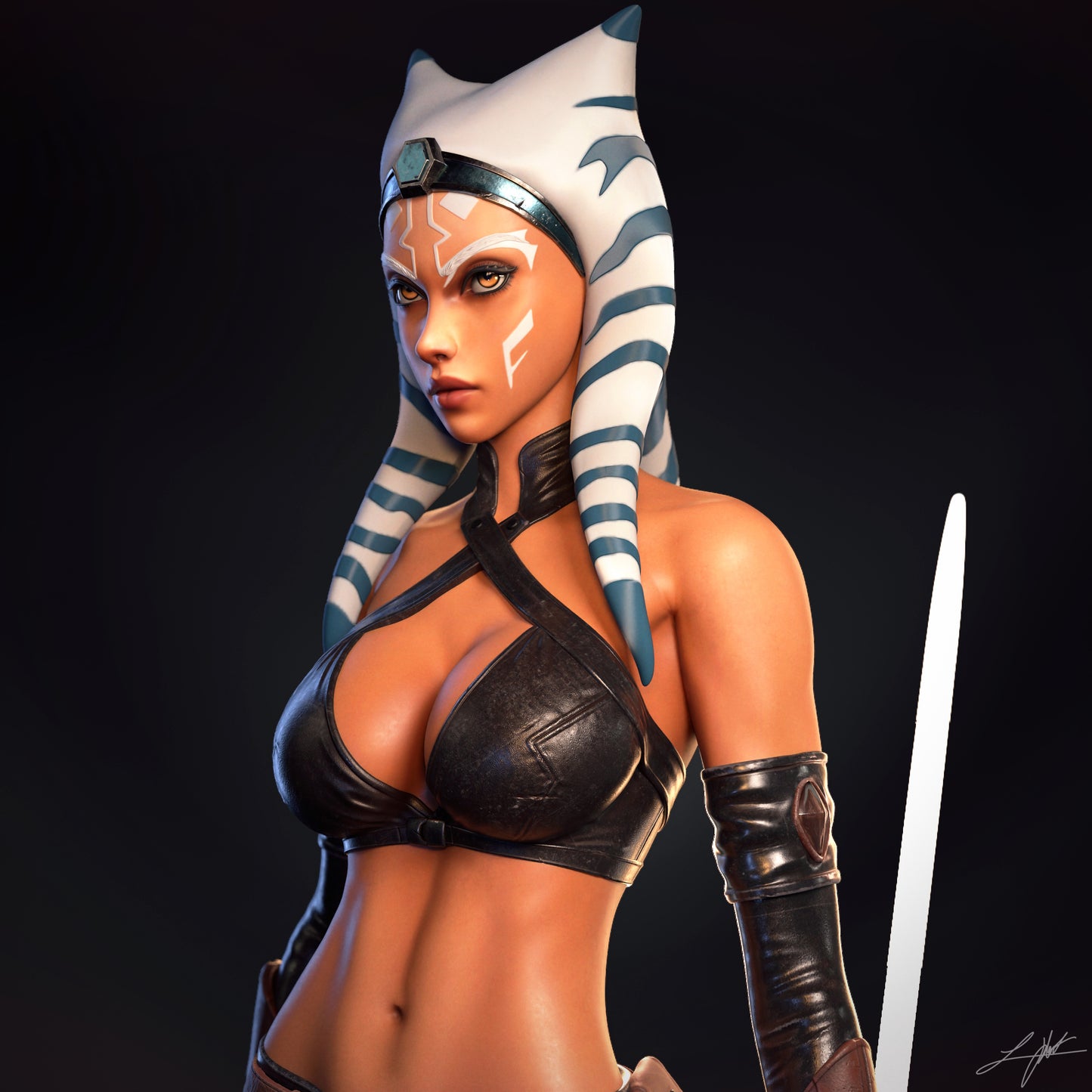 4254 Ahsoka Tano - Star Wars - STL 3D Print Files