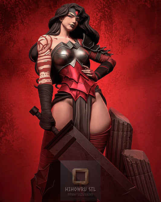 5116 Absolute Wonder Woman - DC COMICS - STL 3D Print Files