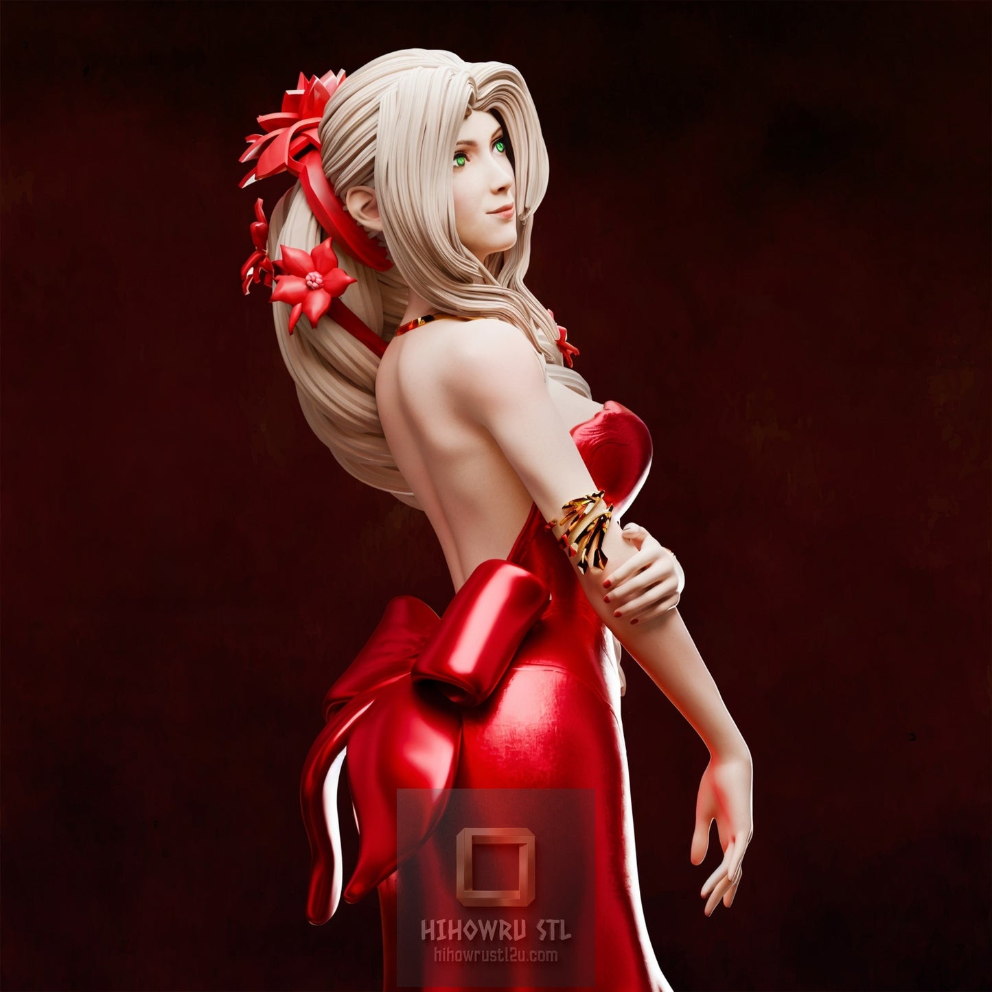 5118 Aerith Gainsborough NSFW - Final Fantasy - STL 3D Print Files