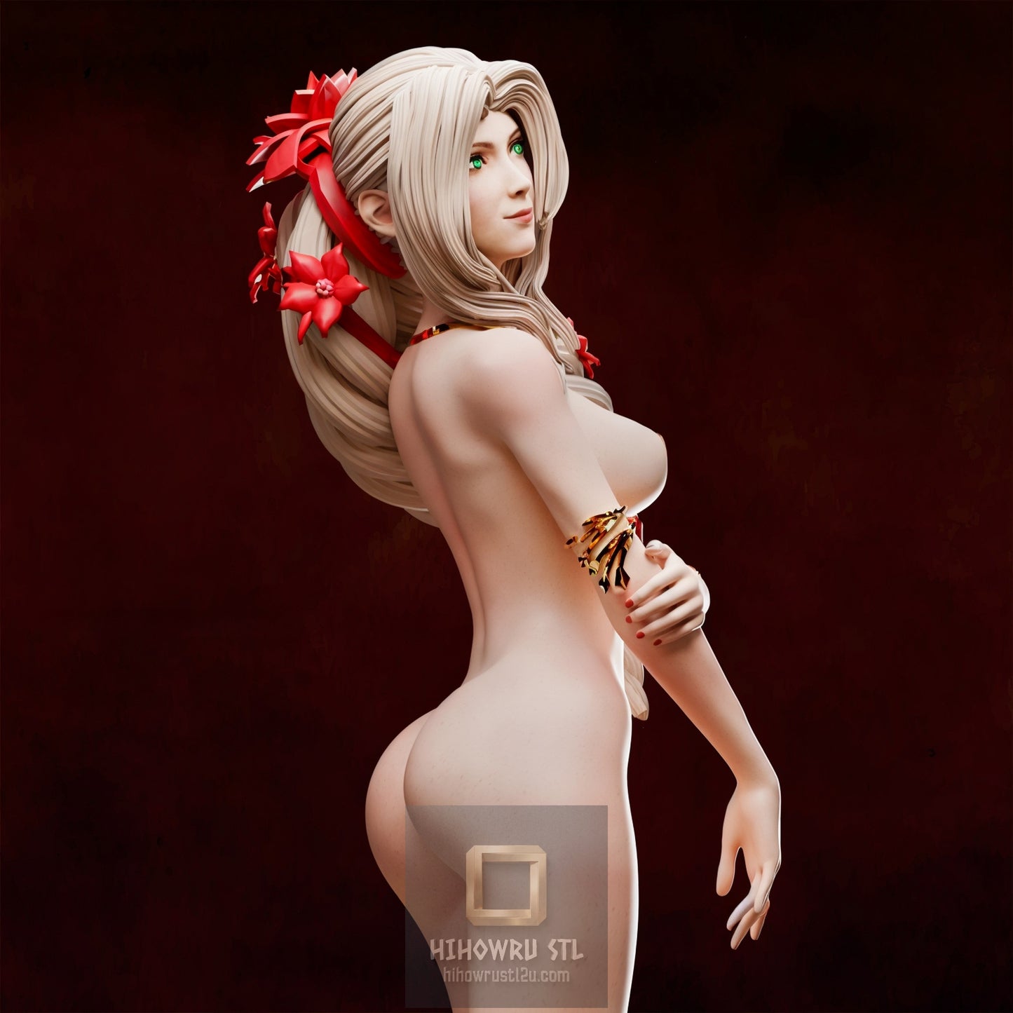 5118 Aerith Gainsborough NSFW - Final Fantasy - STL 3D Print Files