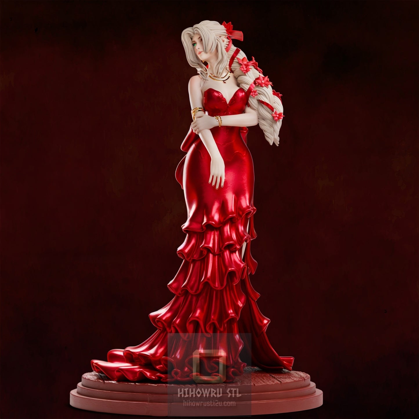 5118 Aerith Gainsborough NSFW - Final Fantasy - STL 3D Print Files