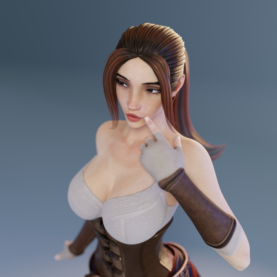 3559 Agnes NSFW - STL 3D Print Files