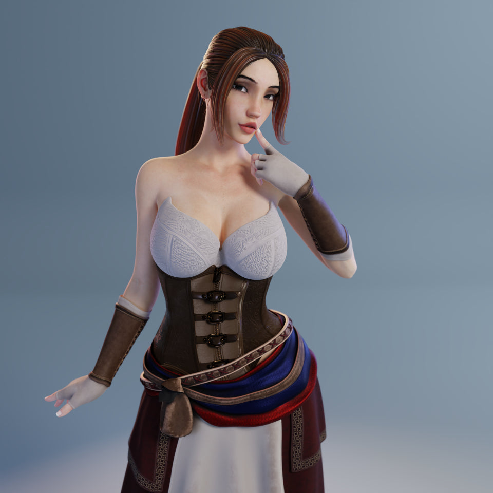 3559 Agnes NSFW - STL 3D Print Files