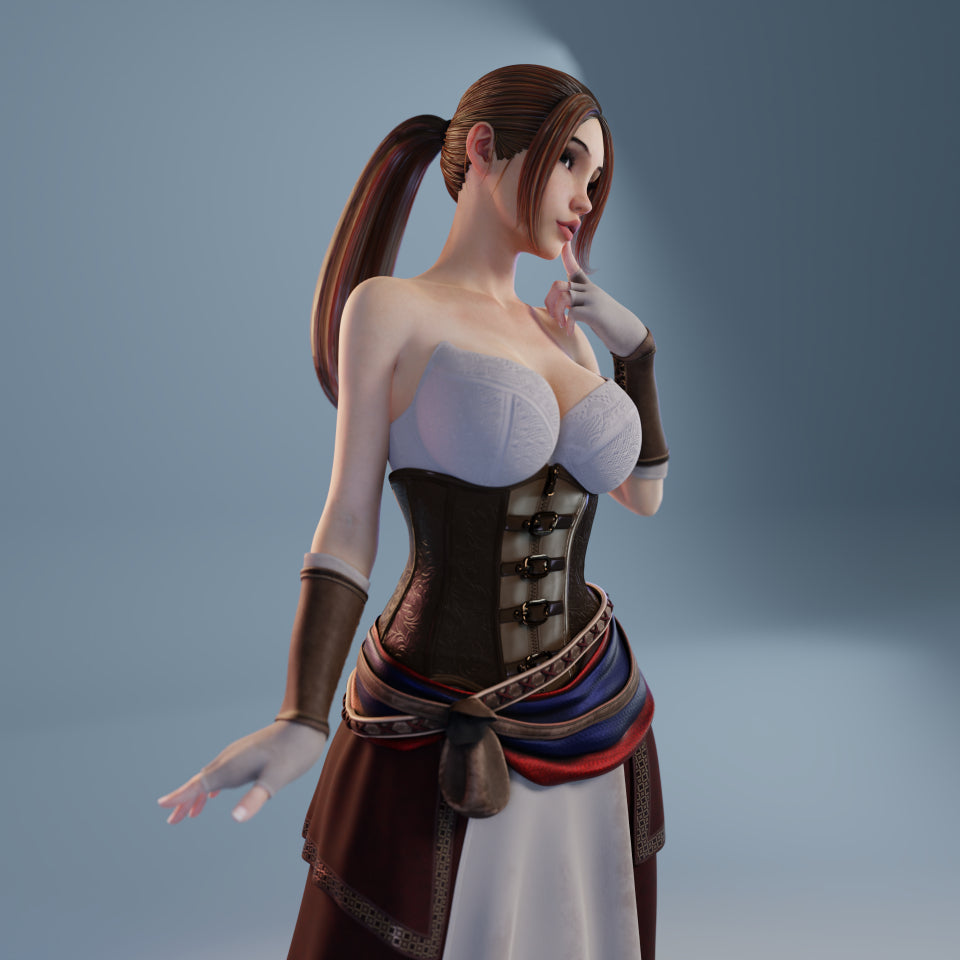 3559 Agnes NSFW - STL 3D Print Files
