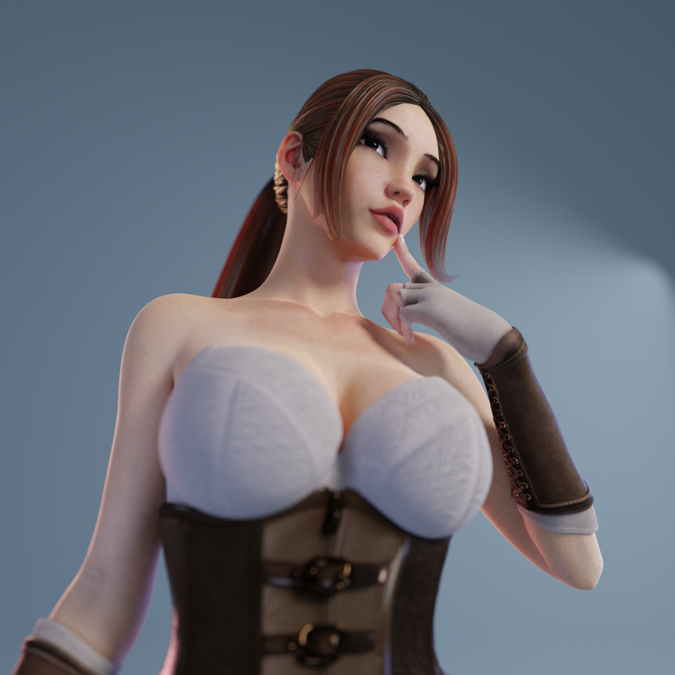 3559 Agnes NSFW - STL 3D Print Files