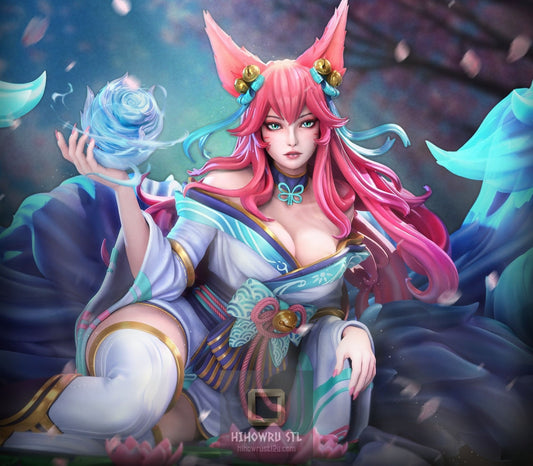 5179 Ahri - League of Legends - STL 3D Print Files