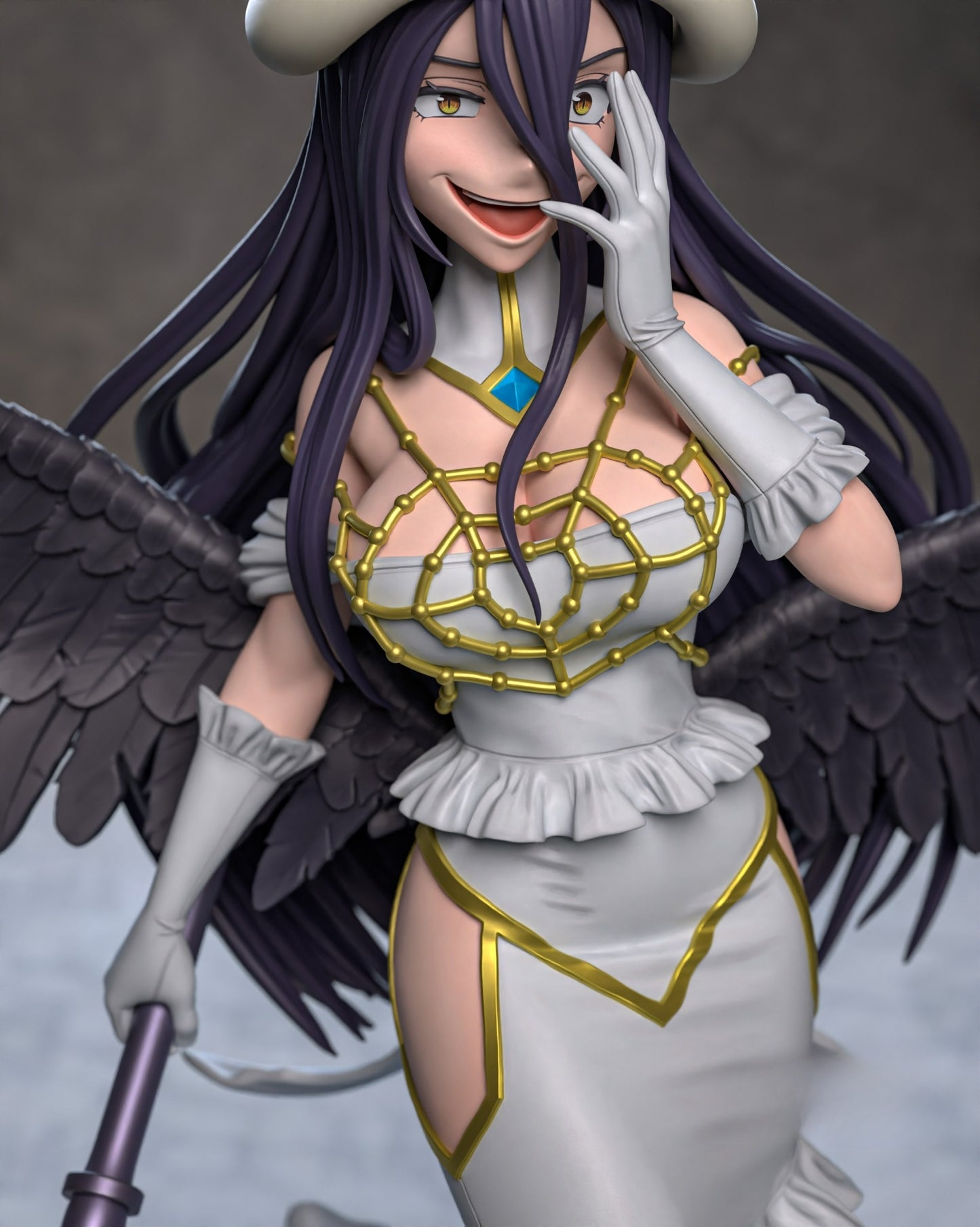 3253 Albedo NSFW - Overlord - STL 3D Print Files