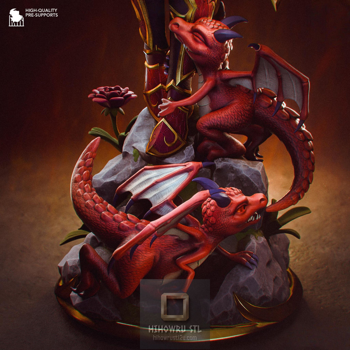 5523 Alexstrasza - World of Warcraft - STL 3D Print Files